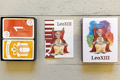 Medien-Snack: Leo XIII - das sozialethische Kartenspiel.